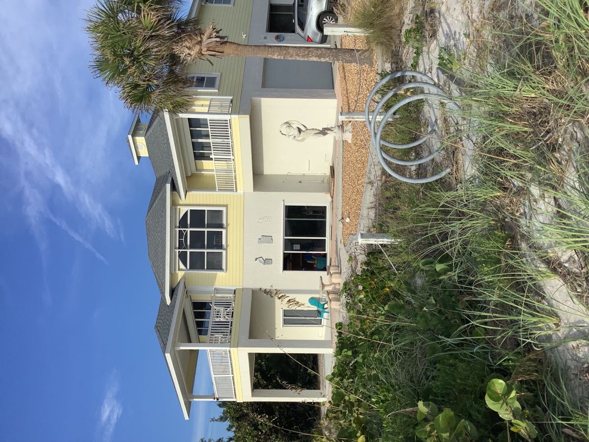 Coquina Cove viewed from the beach